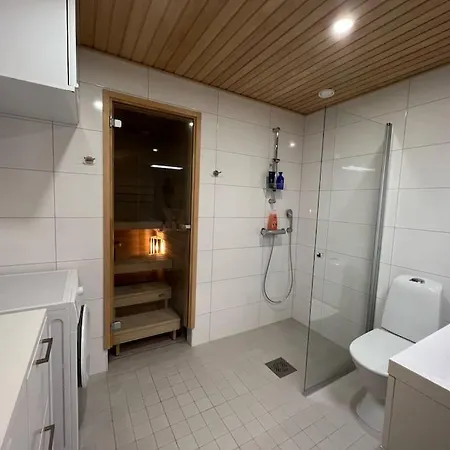 Suite - King Size Bed - Gym&Wifi - Indoor Parking Rovaniemi Eksteriør billede
